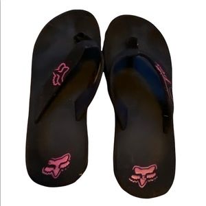 Fox Heel Flip Flops
